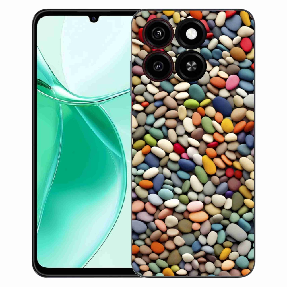 ZTE Blade A35 zselés tok mmCase - színes strasszkövek 2