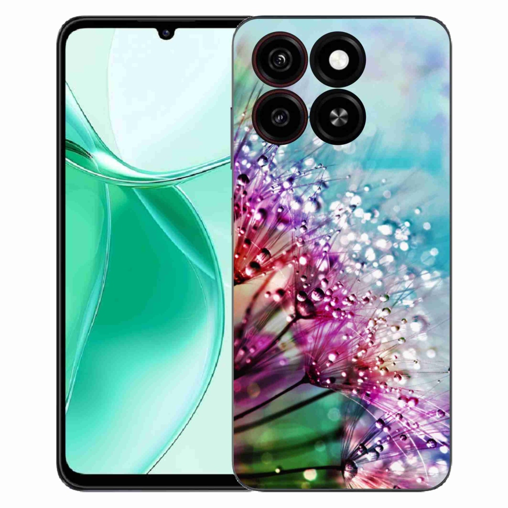 ZTE Blade A35 zselés tok mmCase - színes virágok