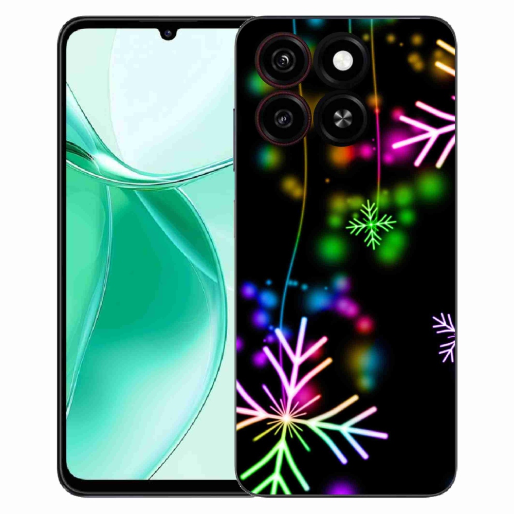 ZTE Blade A35 zselés borítás mmCase - színes pelyhek
