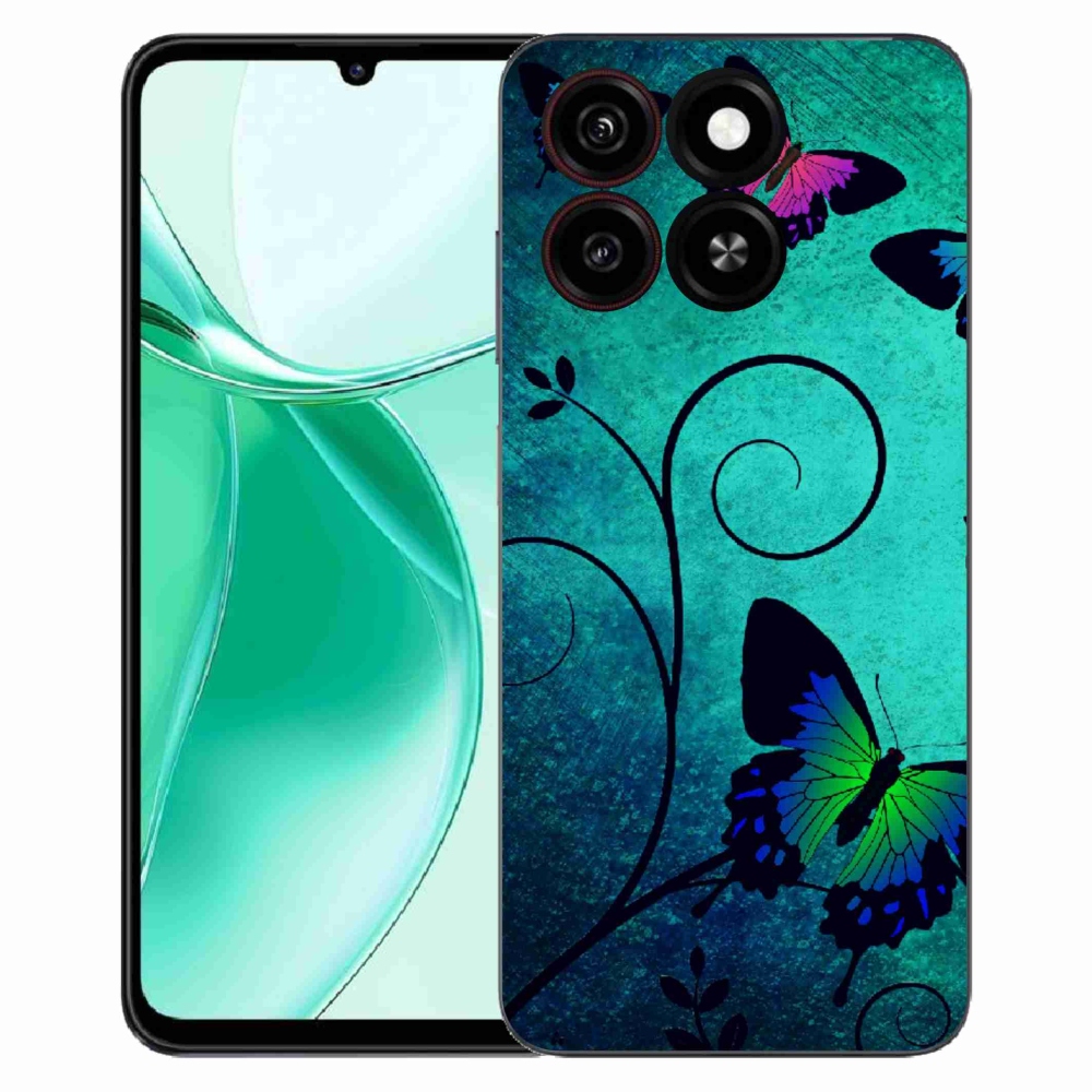 ZTE Blade A35 zselés borítás mmCase - színes pillangók