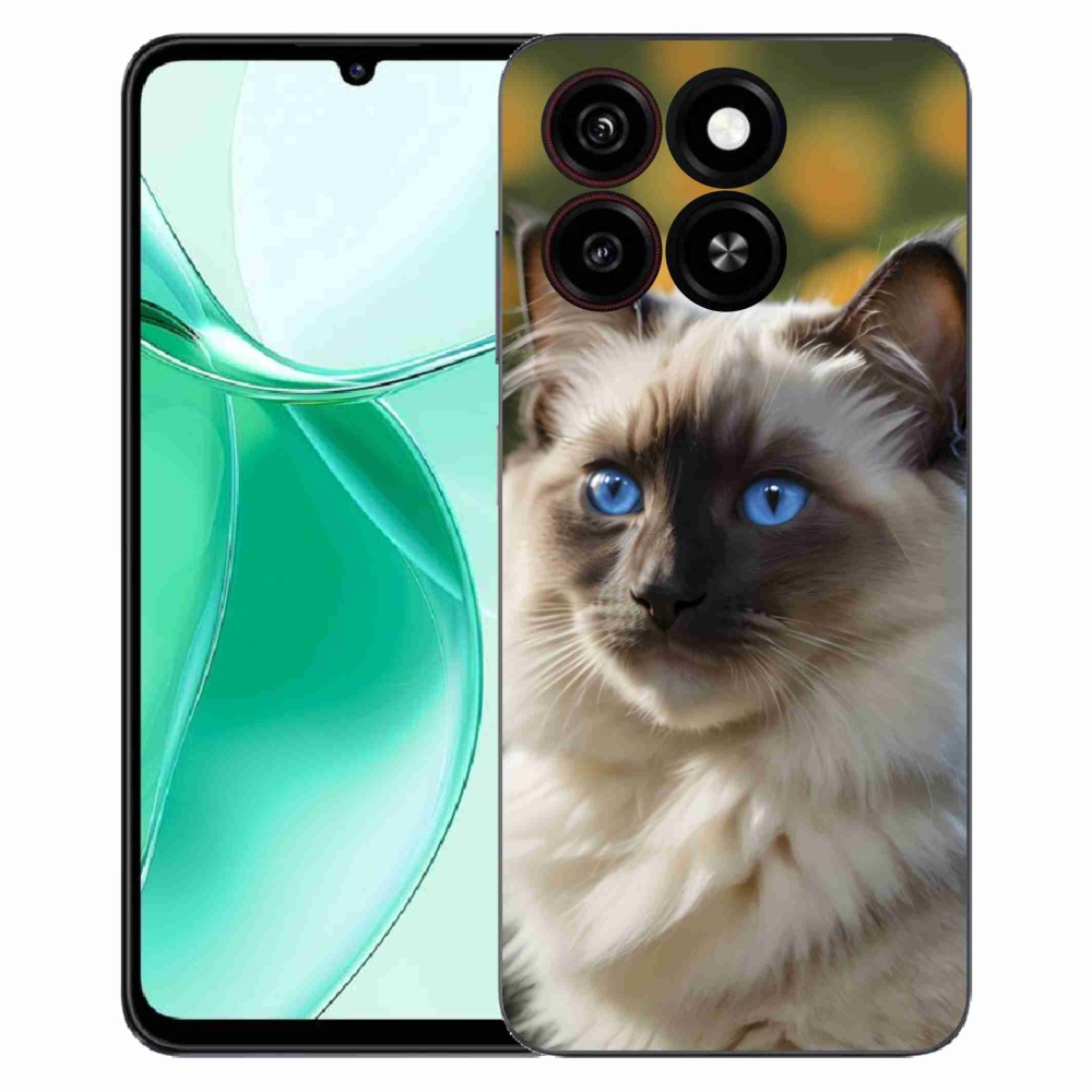ZTE Blade A35 zselés tok mmCase - fehér rongybaba