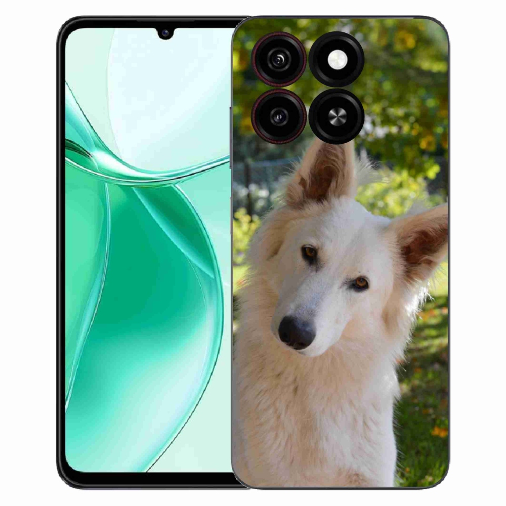 ZTE Blade A35 zselés tok mmCase - fehér Svájci pásztor 1