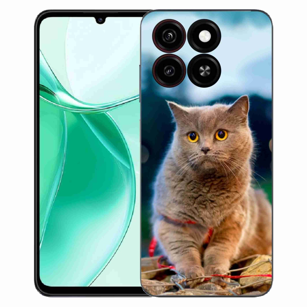 ZTE Blade A35 zselés tok mmCase - brit kék 2