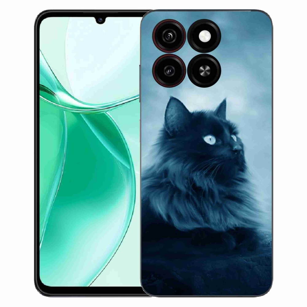 ZTE Blade A35 zselés tok mmCase - fekete kat 1