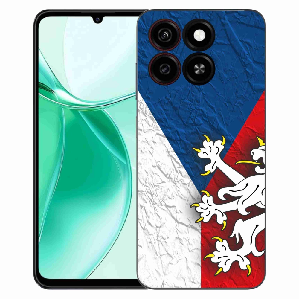 ZTE Blade A35 zselés tok mmCase - cseh zászló 1
