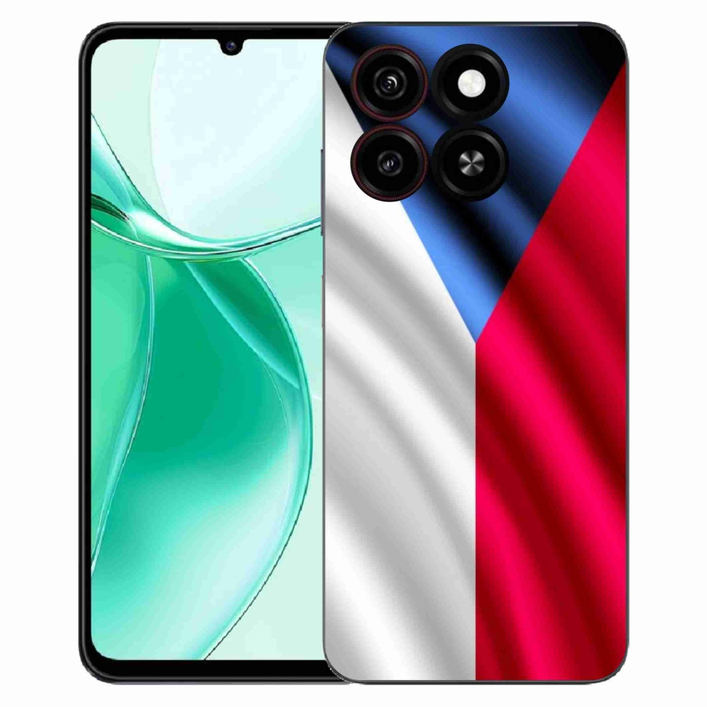 ZTE Blade A35 zselés tok mmCase - cseh zászló