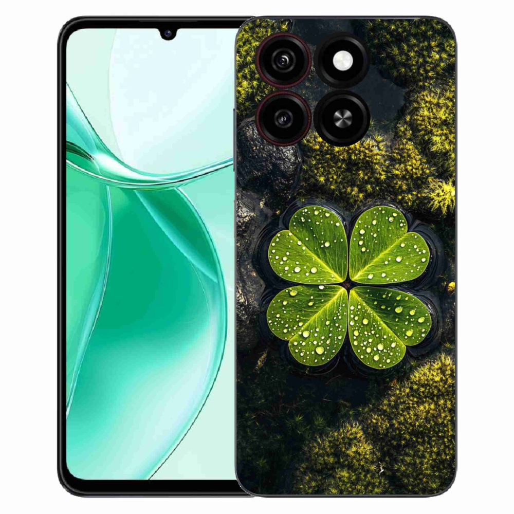 ZTE Blade A35 zselés borító mmCase - négylevelű lóhere