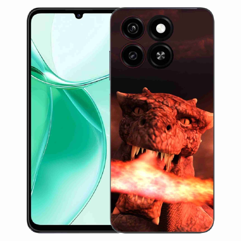 ZTE Blade A35 zselés borítás mmCase - sárkány