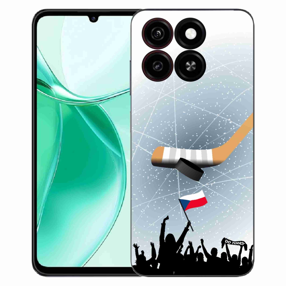 ZTE Blade A35 zselés borítás mmCase - hoki szurkolók