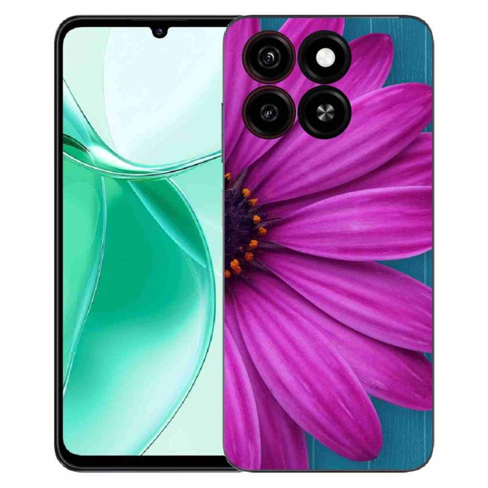 ZTE Blade A35 zselés borítás mmCase - lila margaréta