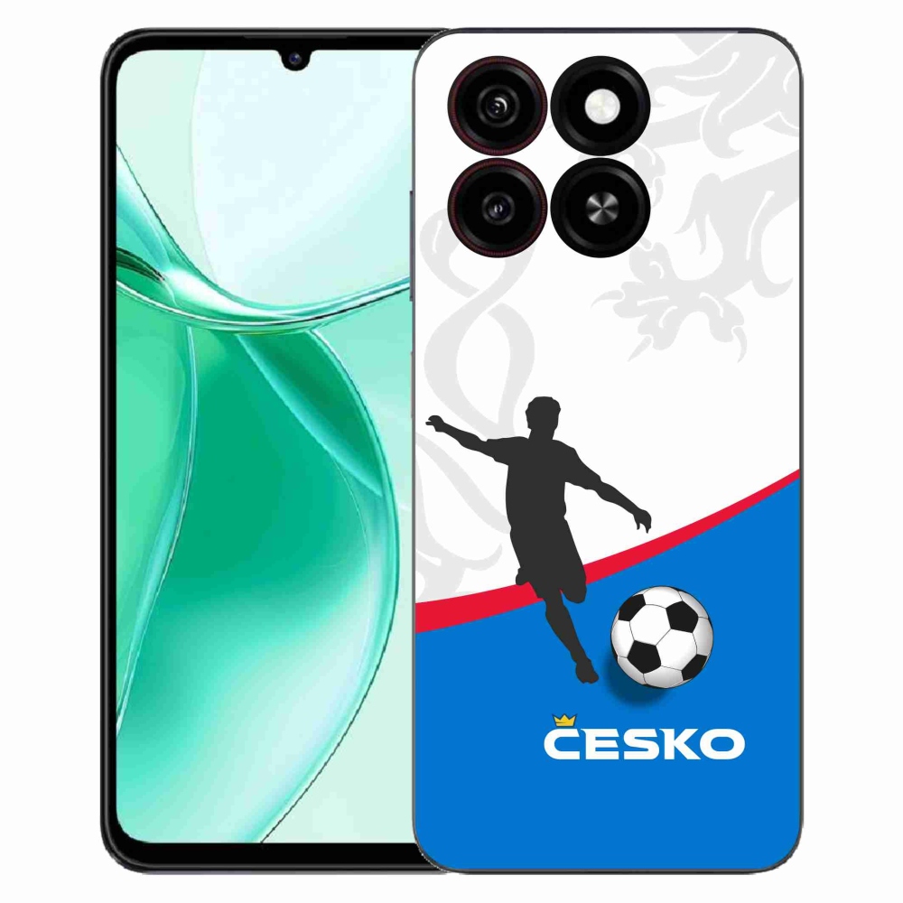 ZTE Blade A35 zselés borítás mmCase - futball Csehország 1