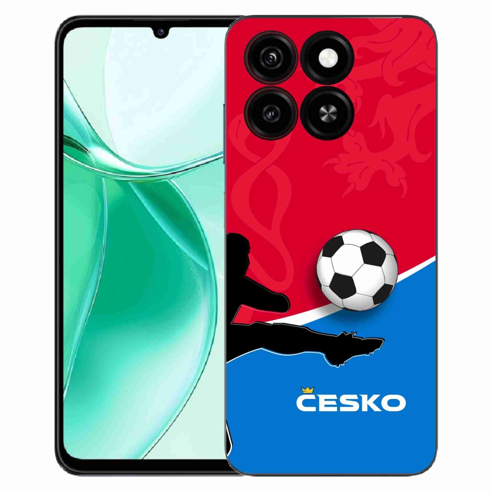ZTE Blade A35 zselés borítás mmCase - futball Csehország 2