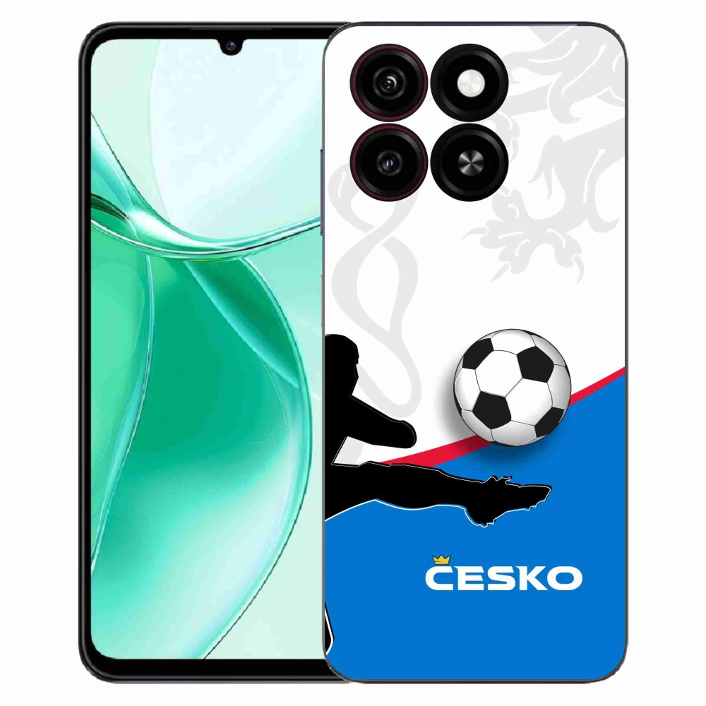 ZTE Blade A35 zselés borítás mmCase - futball Csehország 3