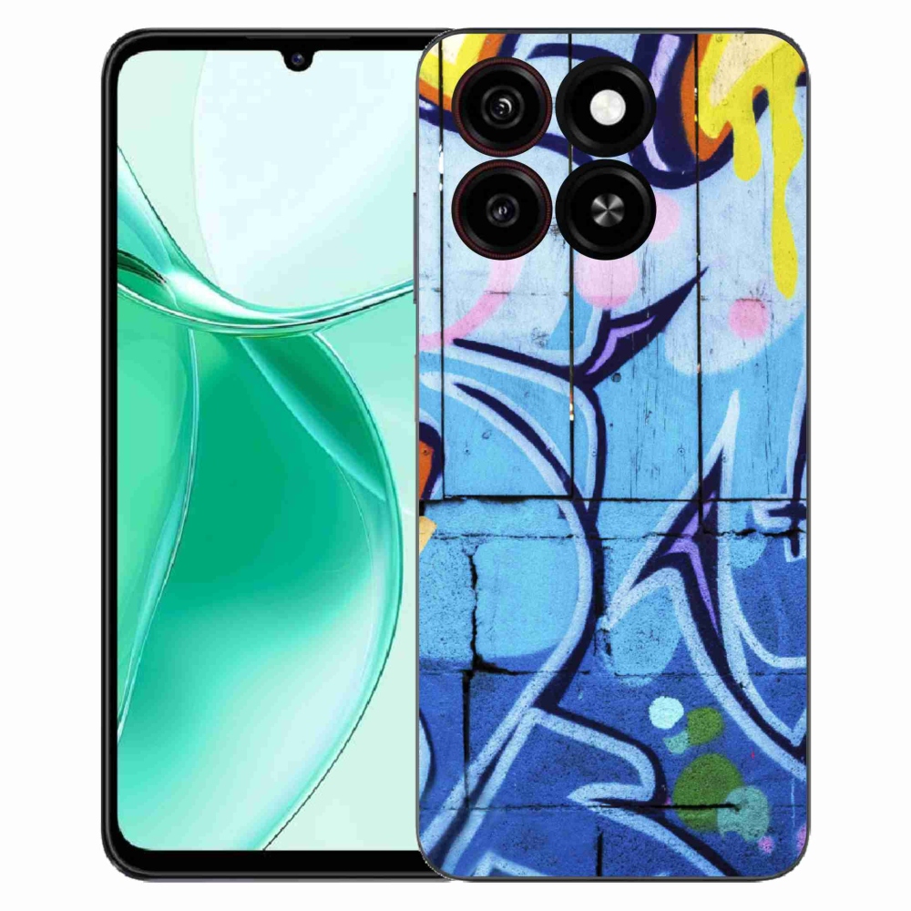 ZTE Blade A35 zselés tok mmCase - graffiti
