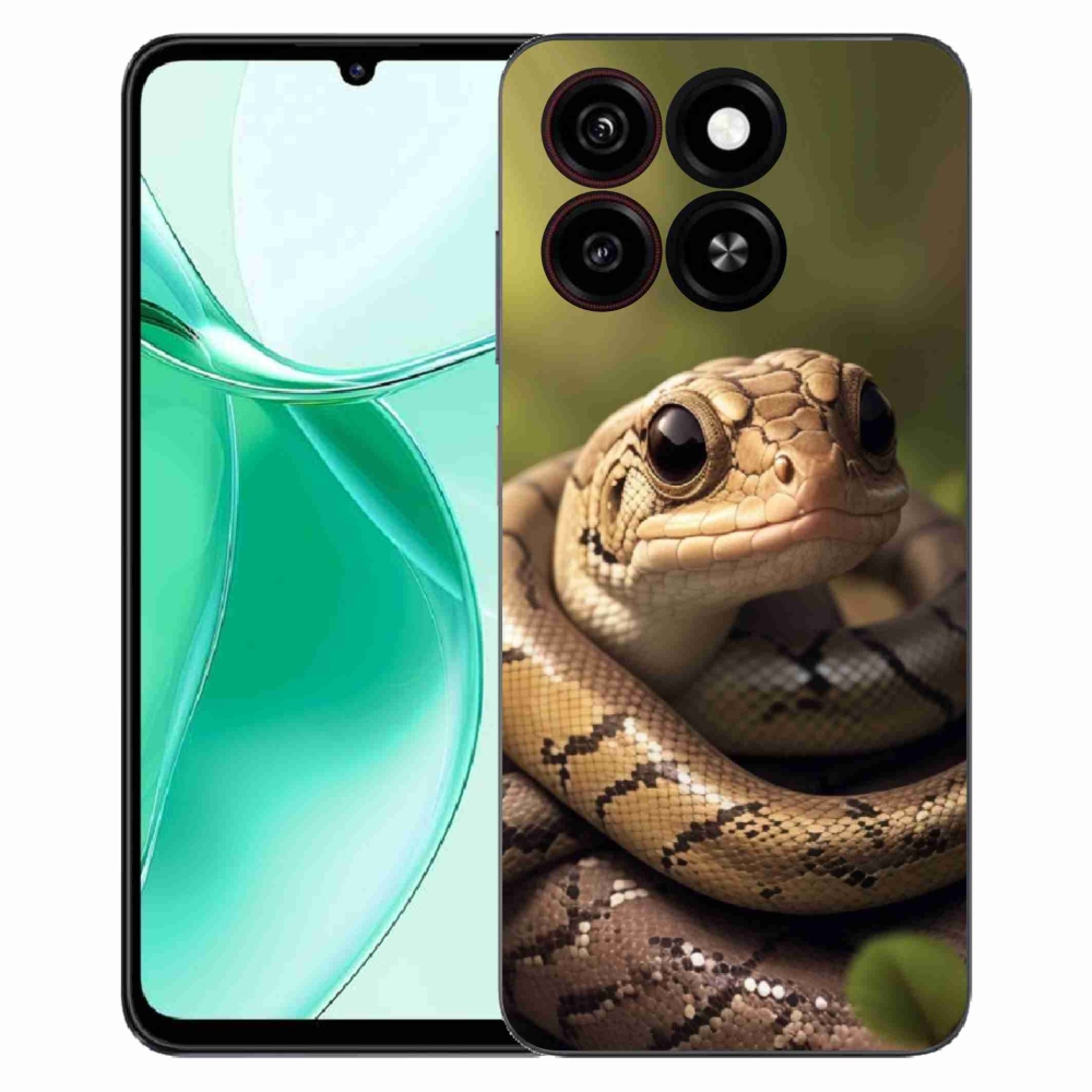 ZTE Blade A35 zselés tok mmCase - kígyó 1