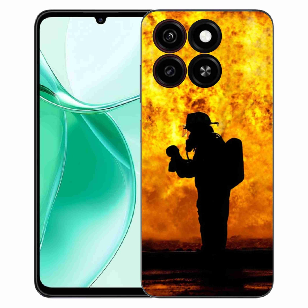 ZTE Blade A35 zselés tok mmCase - tűzoltóhoz