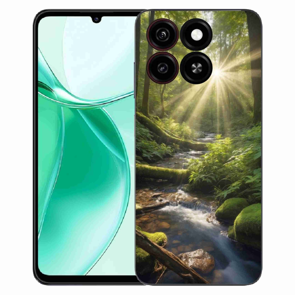 ZTE Blade A35 zselés borítás mmCase a ZTE Blade A35-ön - erdő mélysége