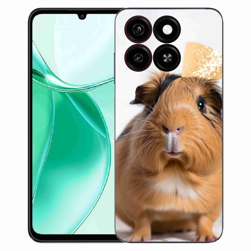 ZTE Blade A35 zselés tok mmCase - barna tengerimalachoz