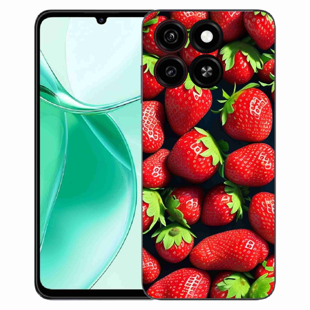 ZTE Blade A35 zselés borítás mmCase - eper