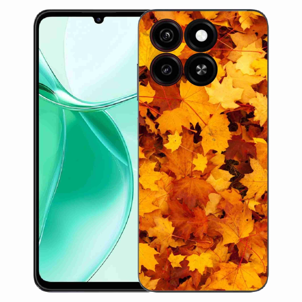 ZTE Blade A35 zselés tok mmCase - juharlevelek