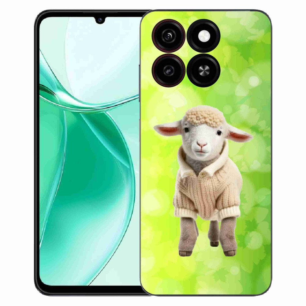 ZTE Blade A35 zselés borítás mmCase - bárány pulóverben
