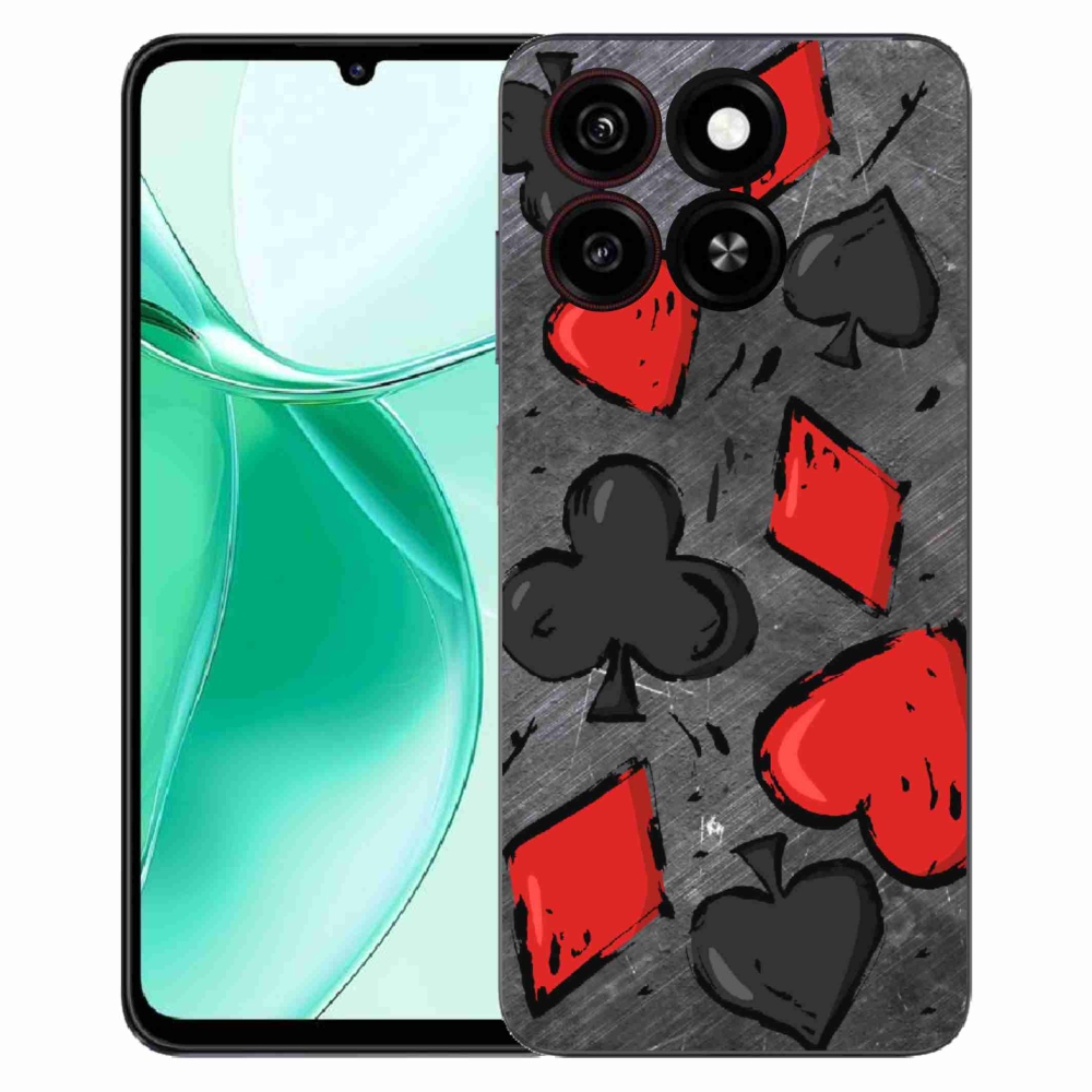 ZTE Blade A35 zselés tok mmCase - kártya 1