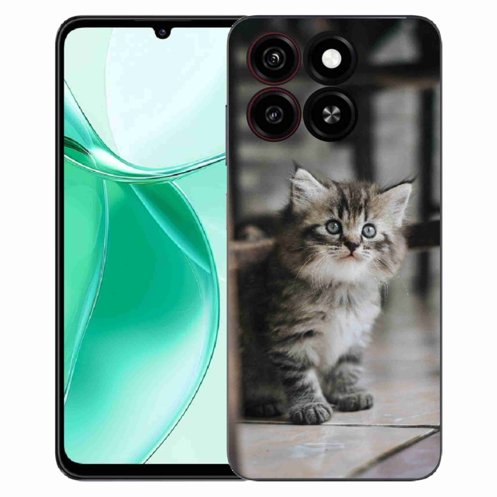 ZTE Blade A35 zselés borítás mmCase - cica