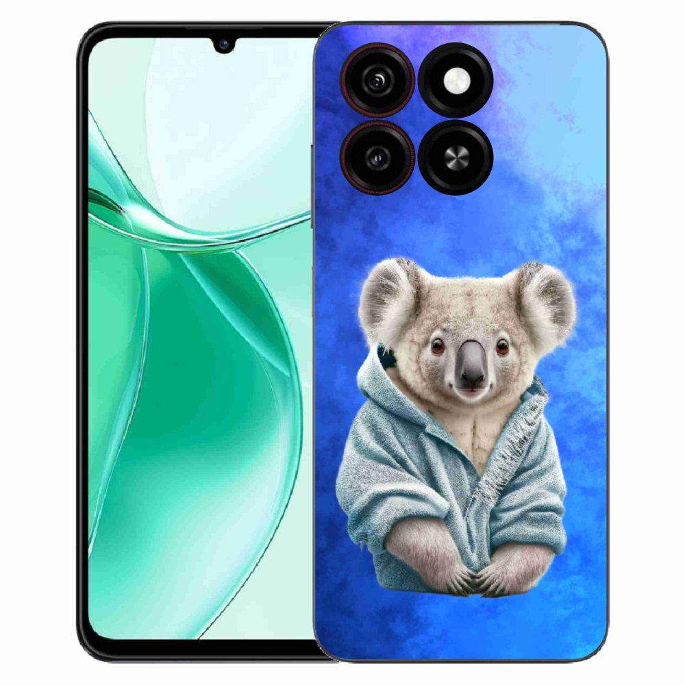 ZTE Blade A35 zselés tok mmCase - koala pulóverben
