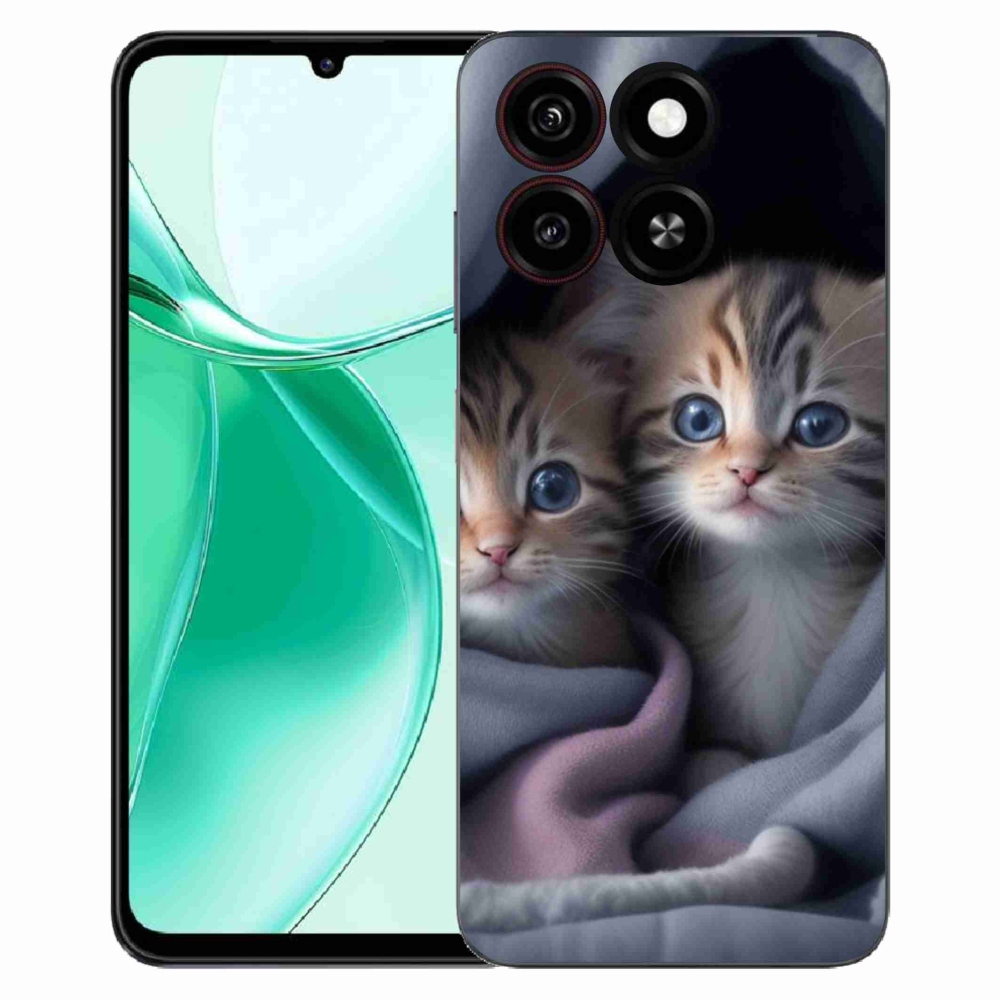 ZTE Blade A35 - cat duo 2 - zselés borítás mmCase a ZTE Blade A35 készülékhez