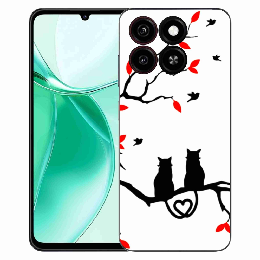 ZTE Blade A35 zselés borítás mmCase - macskaszerelem