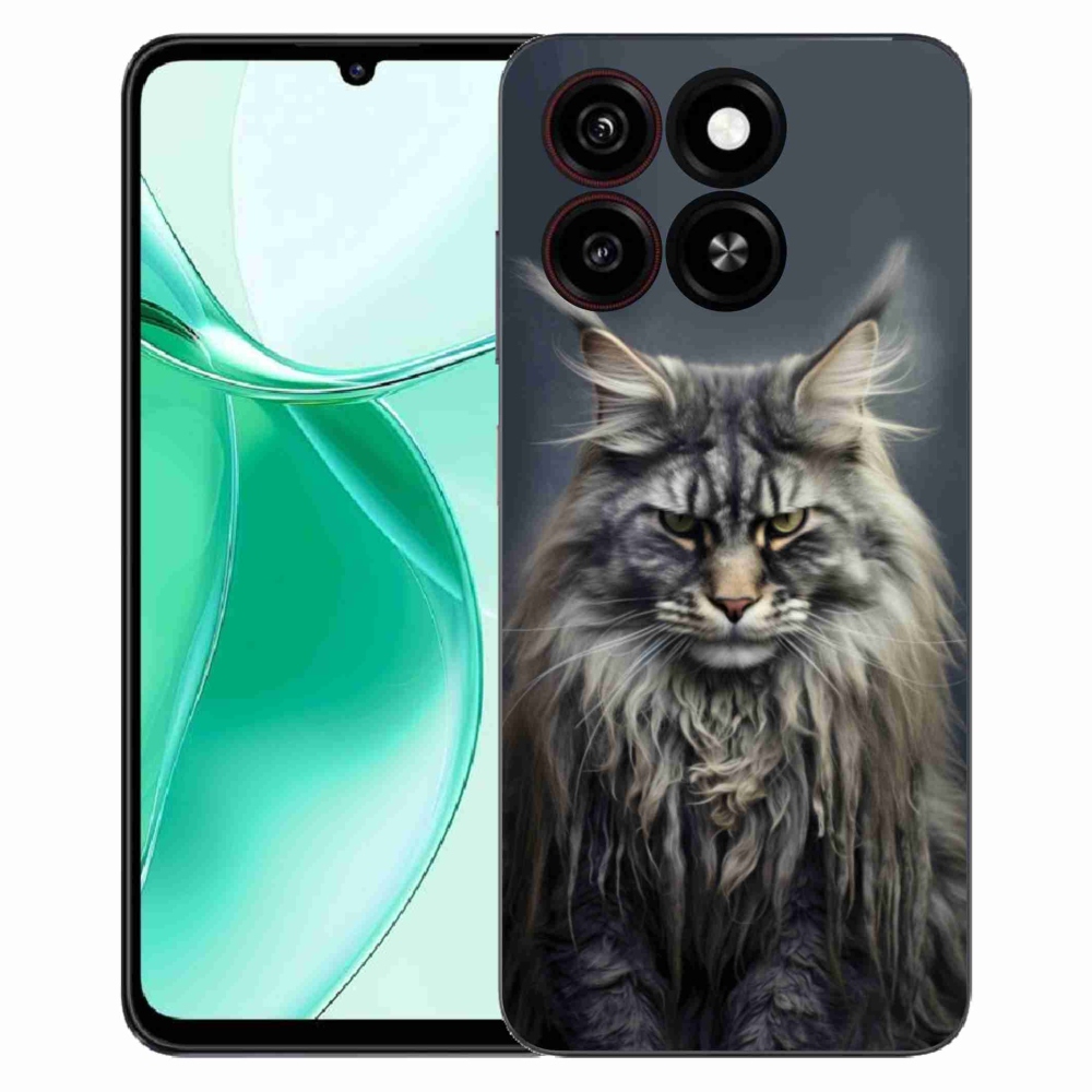 ZTE Blade A35 zselés tok mmCase - macskaszem nézet 4