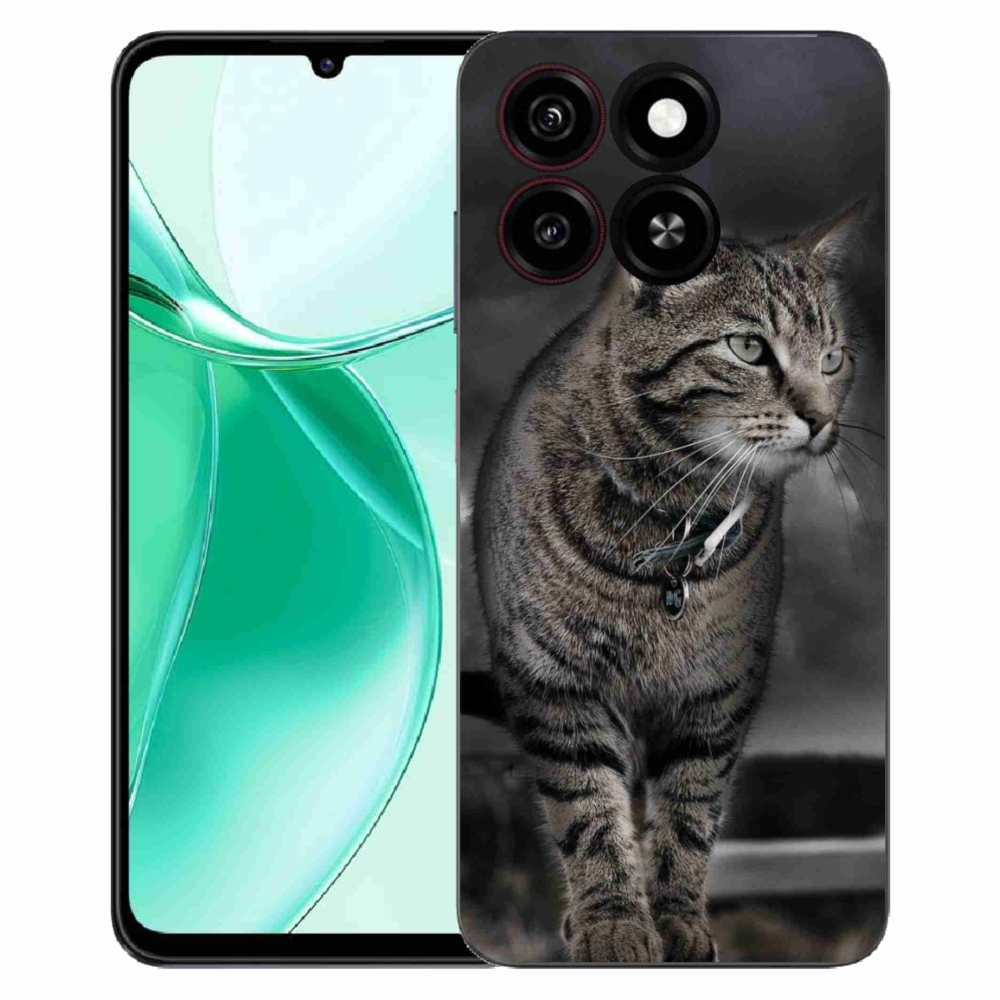ZTE Blade A35 zselés tok mmCase - macska