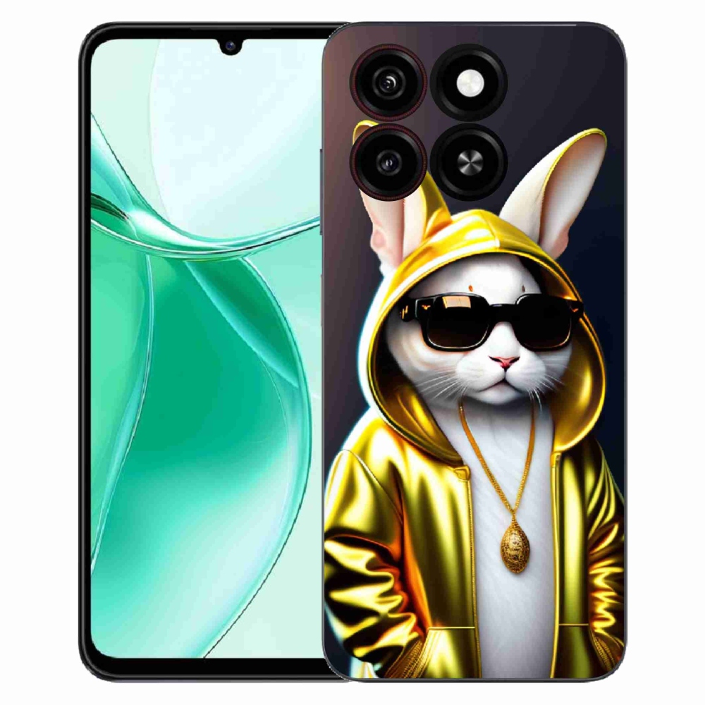 ZTE Blade A35 zselés tok mmCase - cat boss - macska főnök