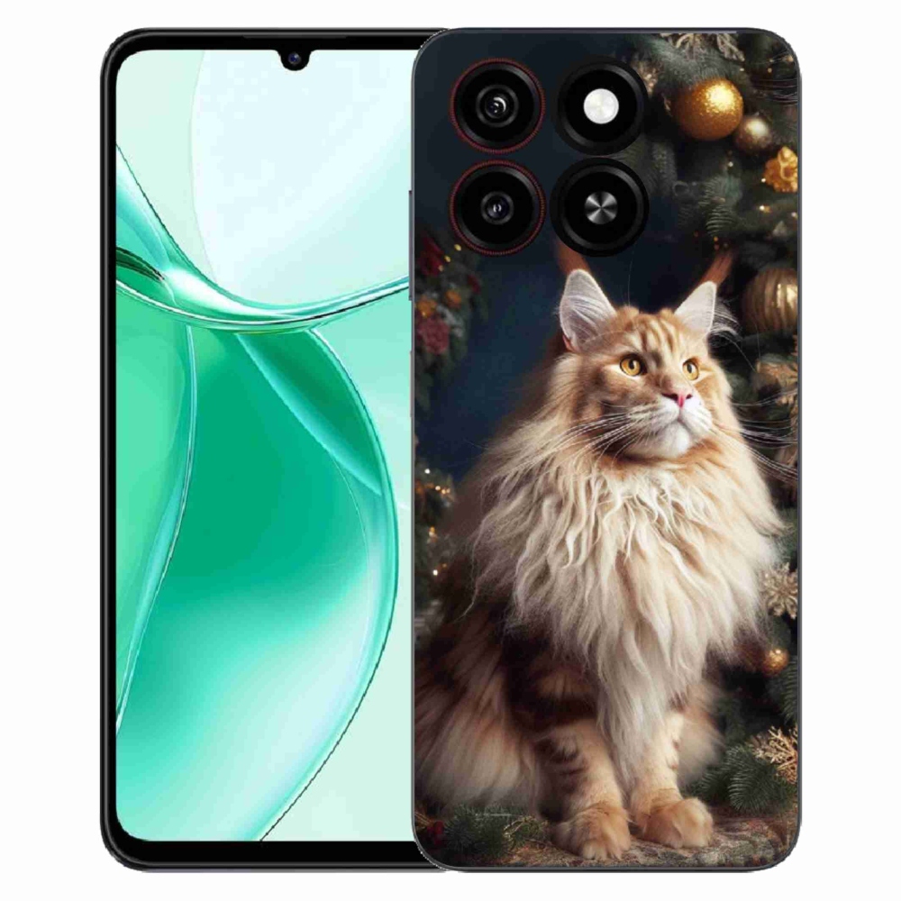 ZTE Blade A35 zselés tok mmCase - macska a fánál