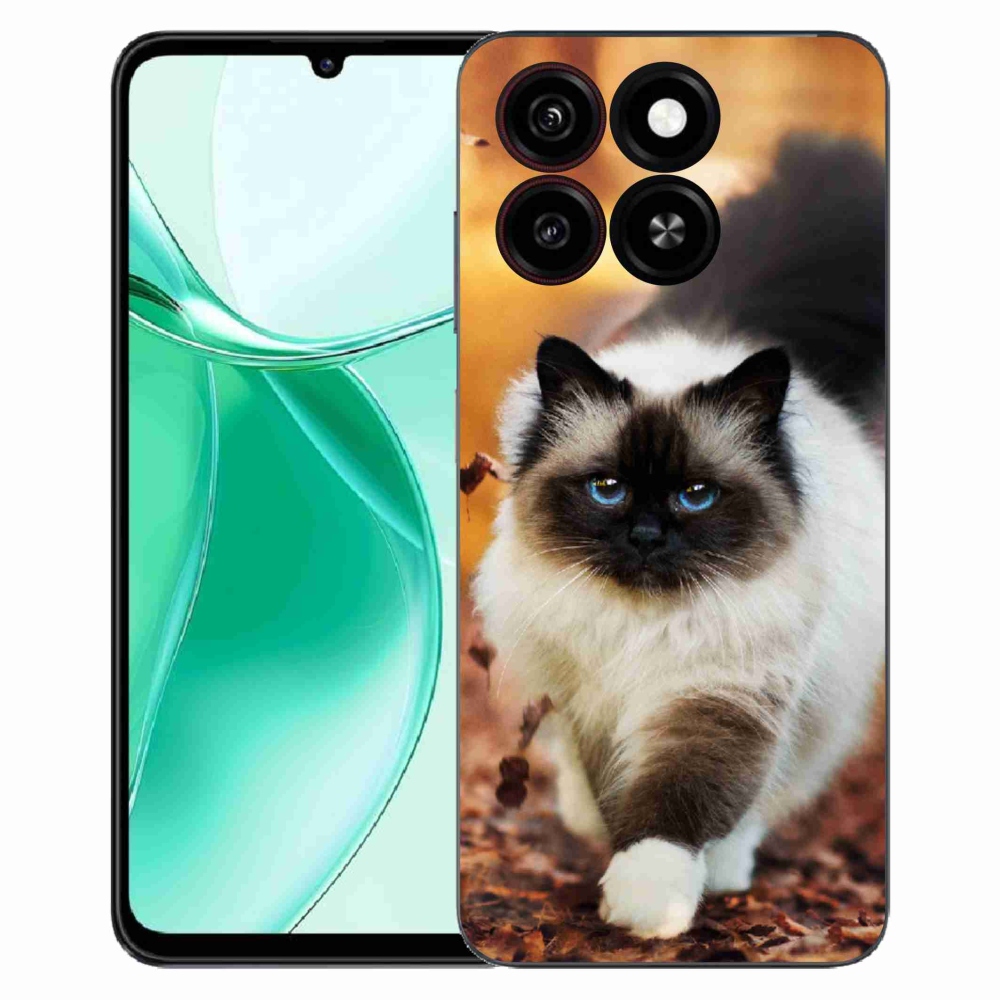 ZTE Blade A35 zselés tok mmCase - macska