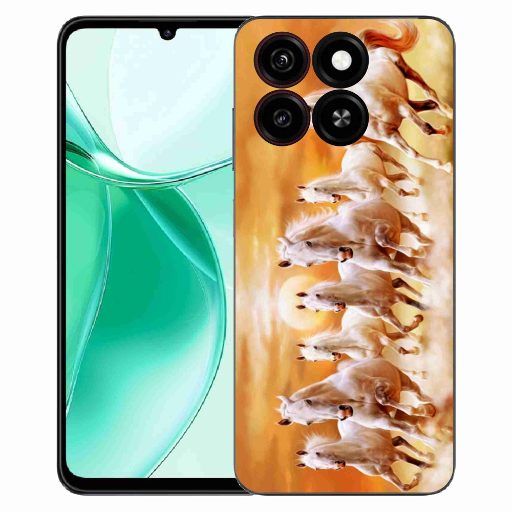 ZTE Blade A35 zselés borítás mmCase - lovak 2