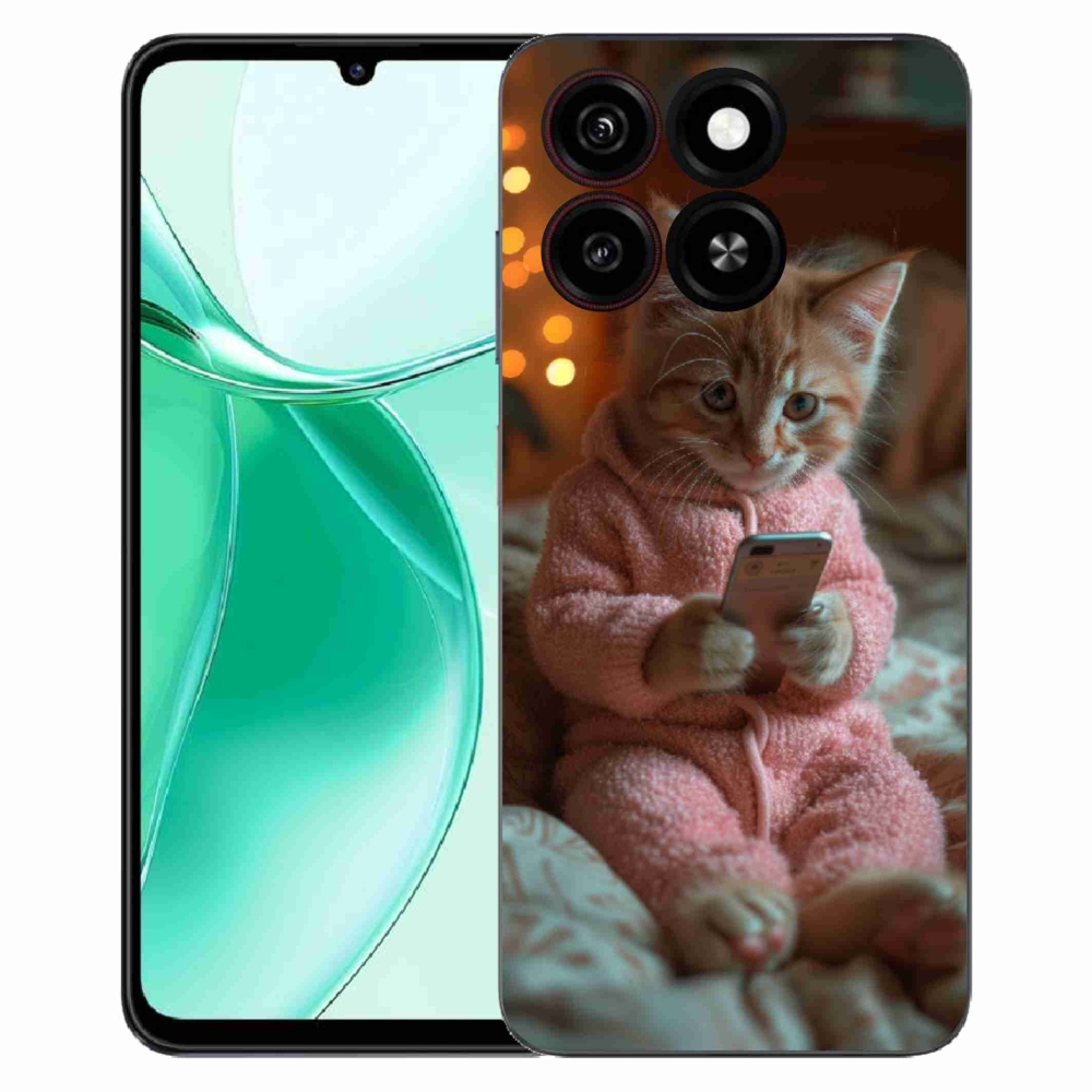 ZTE Blade A35 zselés tok mmCase - baba mobillal