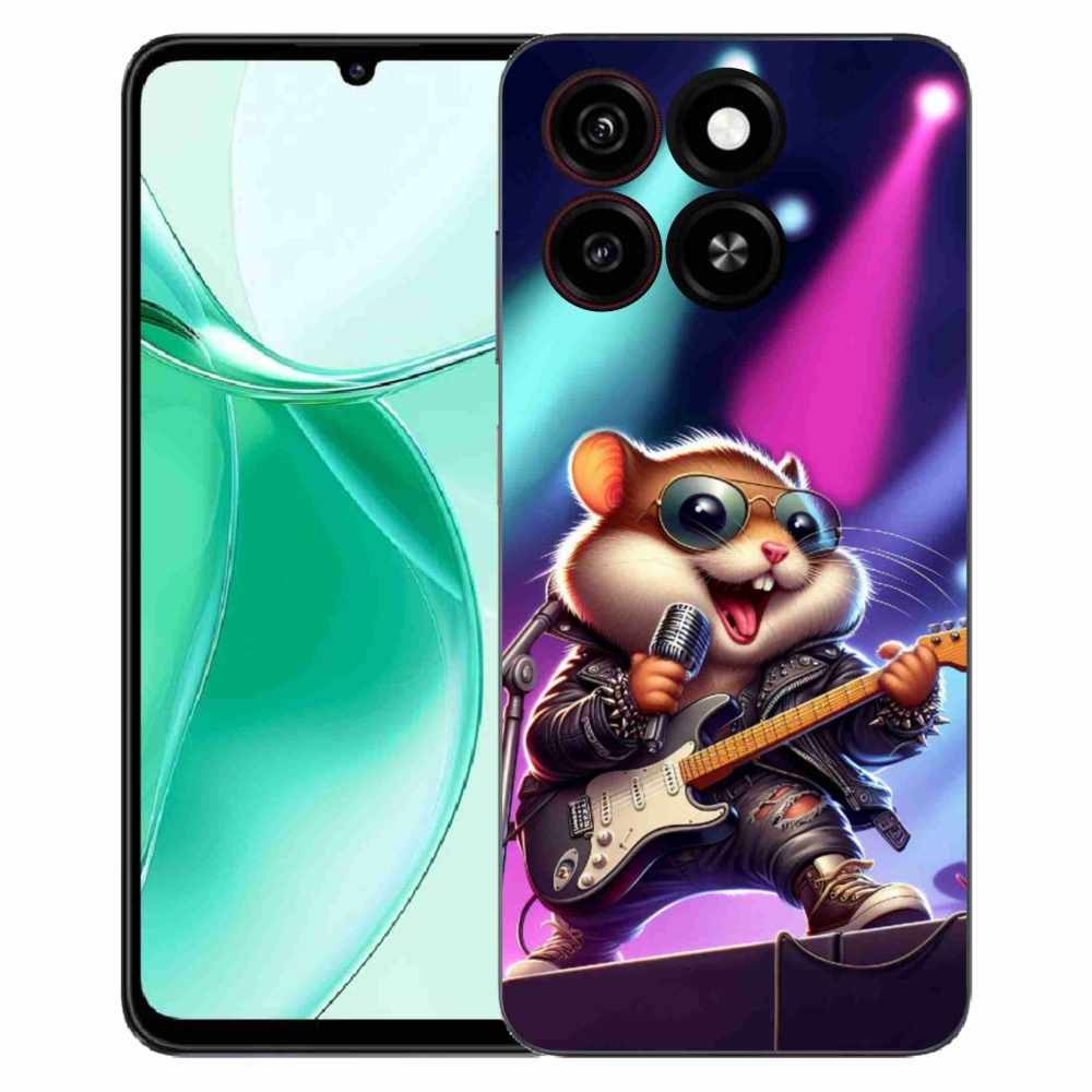 ZTE Blade A35 zselés borítás mmCase - hamster rockerhez