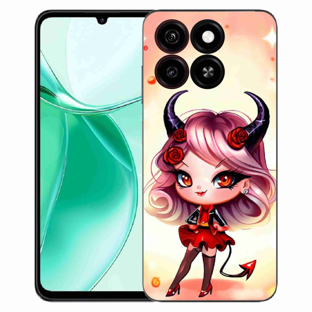 ZTE Blade A35 zselés tok mmCase - karikatúra ördög