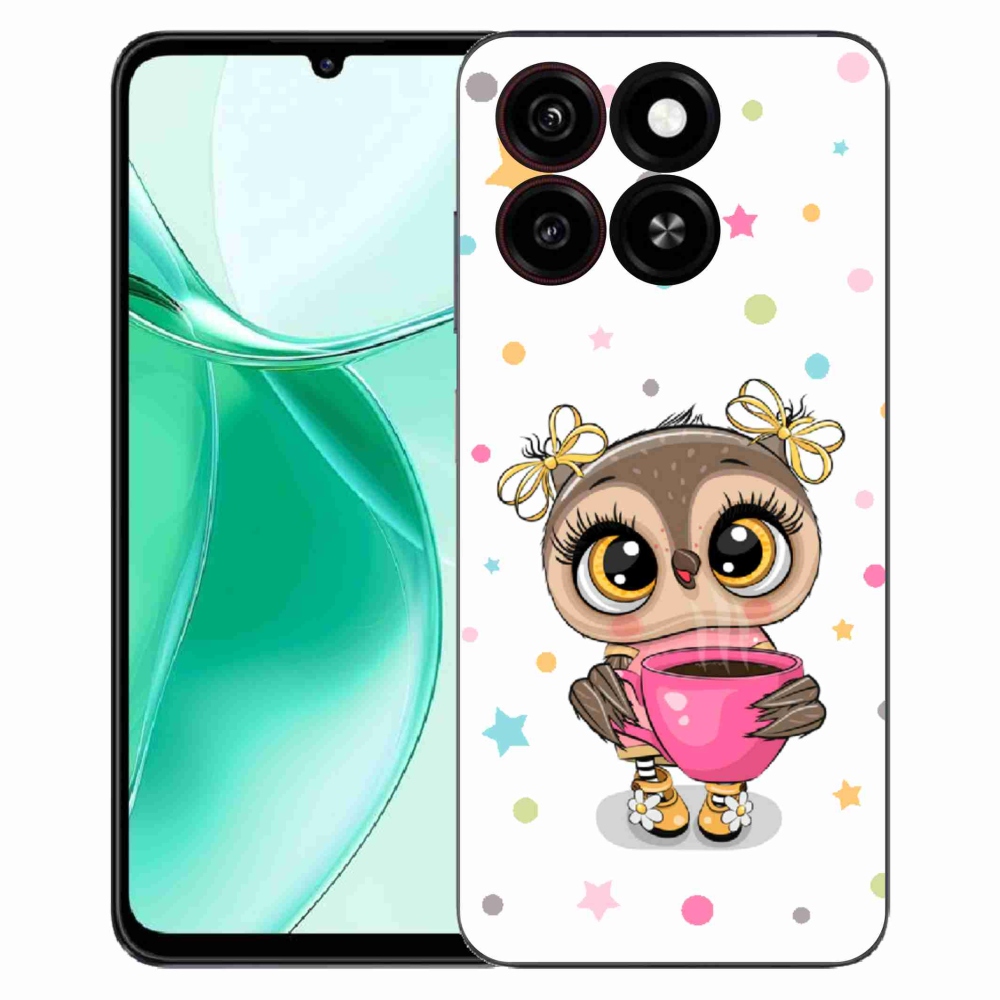 ZTE Blade A35 zselés borító mmCase - rajzfilm bagoly