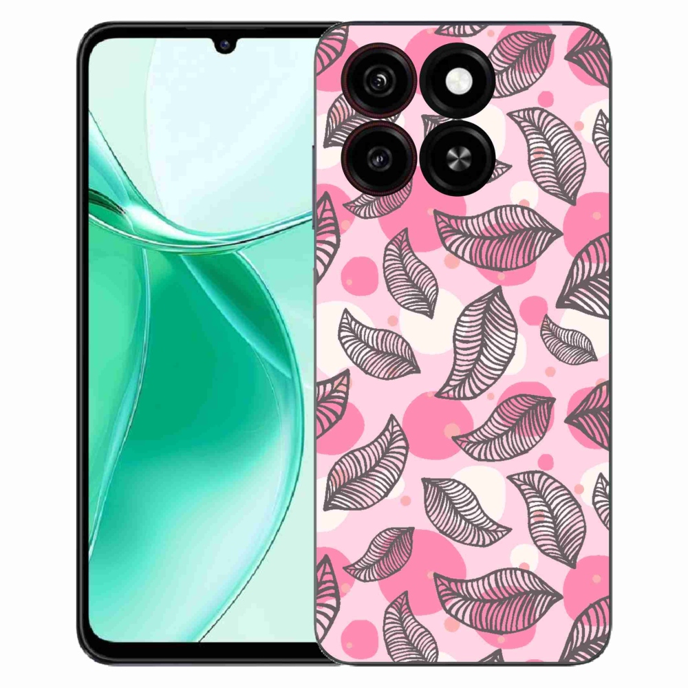 ZTE Blade A35 zselés borítás mmCase - rajzfilm hulló levelek