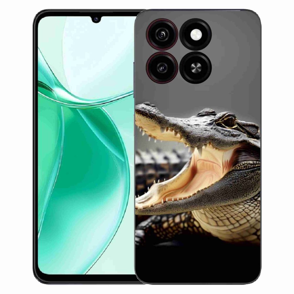 ZTE Blade A35 zselés tok mmCase - krokodil