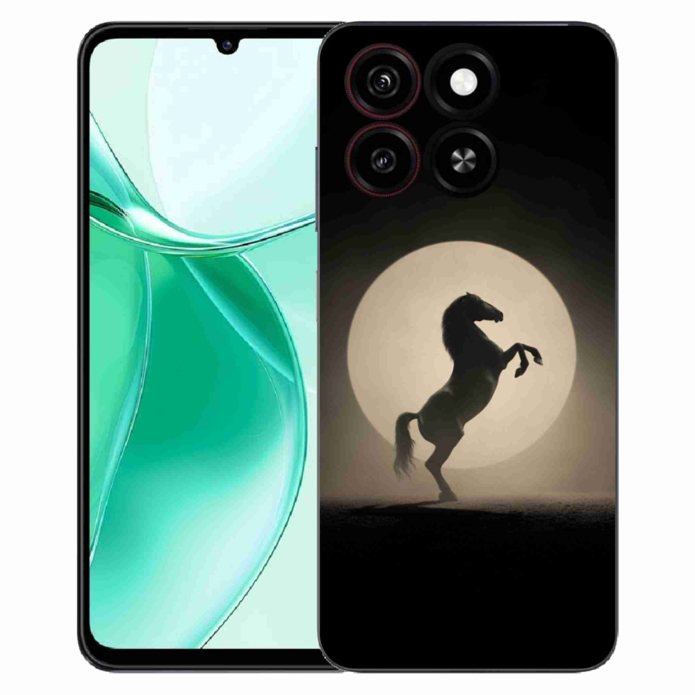 ZTE Blade A35 zselés borítás mmCase - ló sziluettben