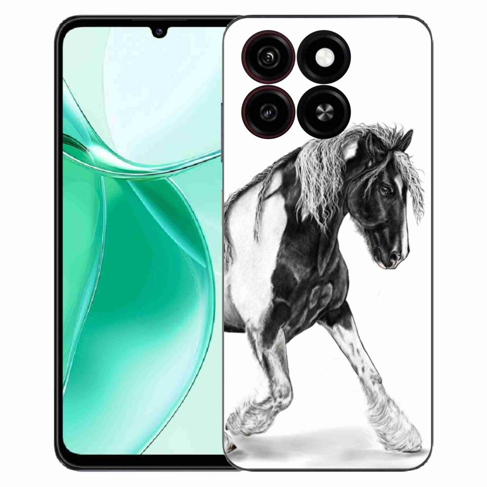 ZTE Blade A35 zselés tok mmCase - ló
