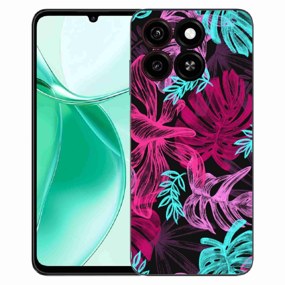ZTE Blade A35 zselés tok mmCase - virágok 1