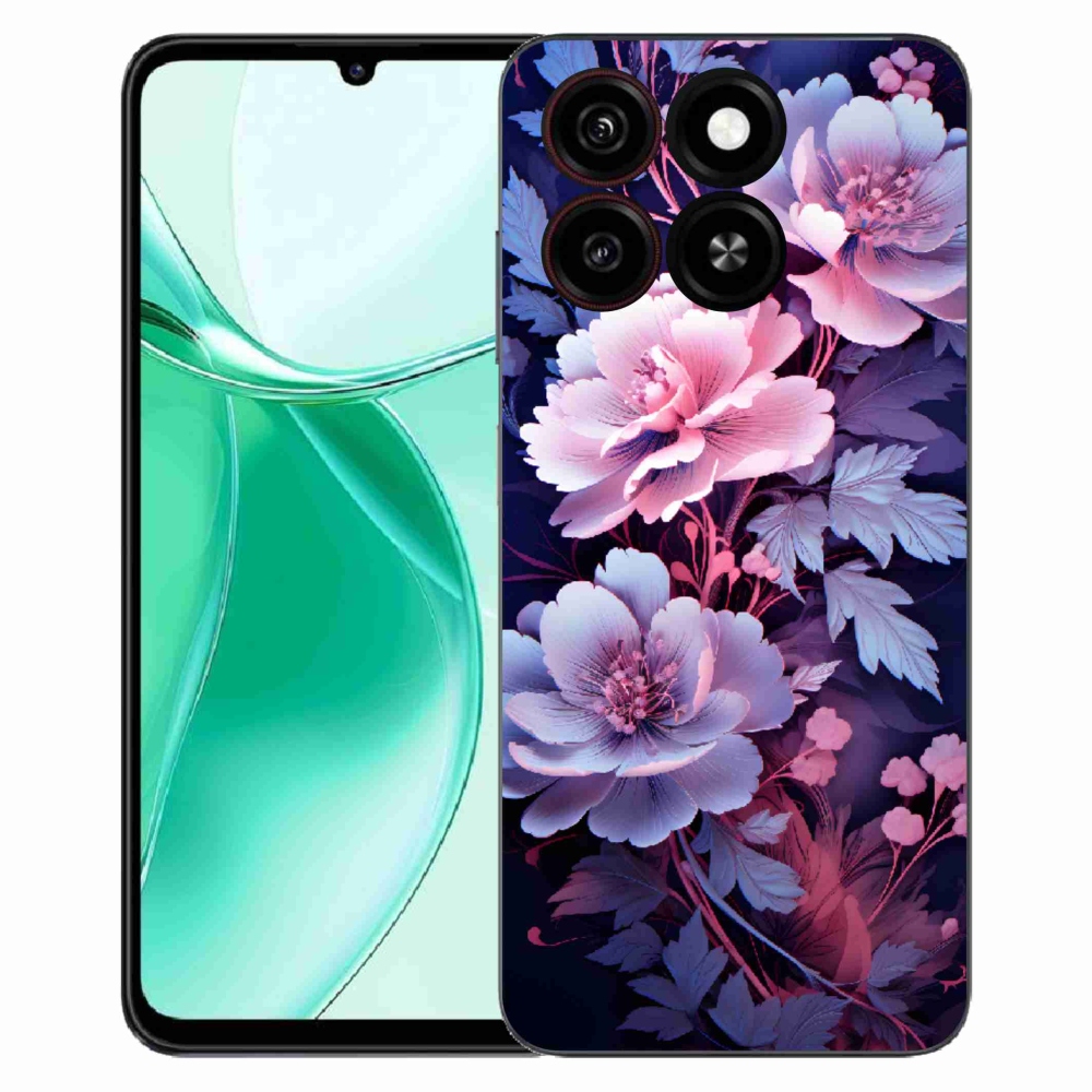 ZTE Blade A35 zselés tok mmCase - virágok 11