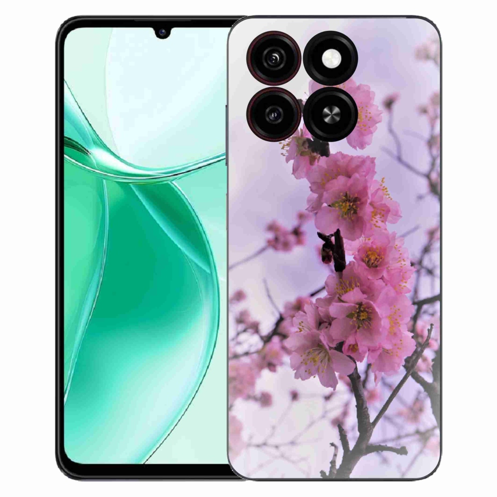 ZTE Blade A35 zselés tok mmCase - virágok 7