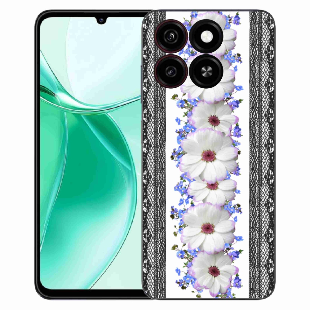 ZTE Blade A35 zselés tok mmCase - virágok 8
