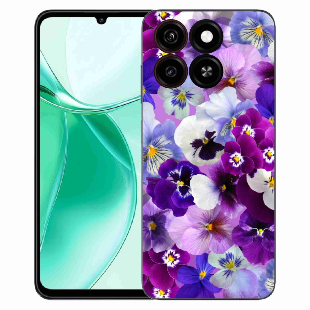 ZTE Blade A35 zselés tok mmCase - virágok 9