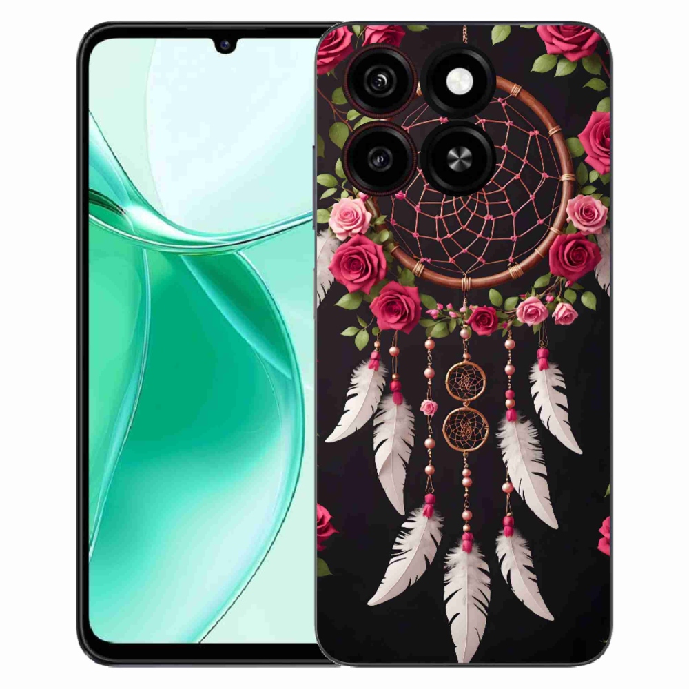 ZTE Blade A35 zselés borító mmCase - álomfogó rózsákkal